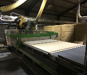 Biesse Rover G714 CNC Router for Nesting Jumbo Sheets.  